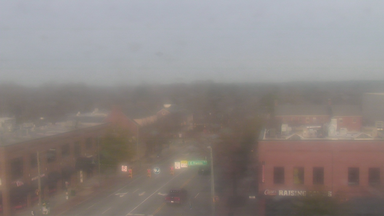 Thumbnail for current weather camera view from Top of the Hill Restaurant in Chapel Hill, North Carolina