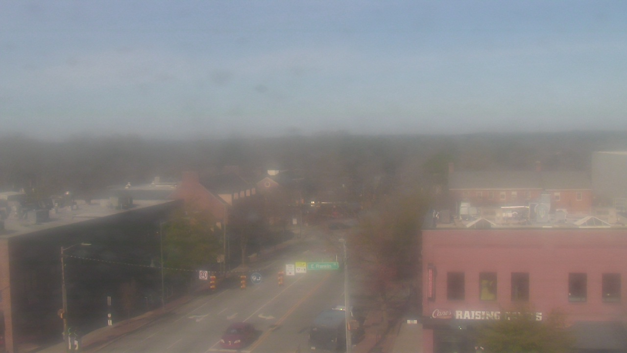Thumbnail for current weather camera view from Top of the Hill Restaurant in Chapel Hill, North Carolina