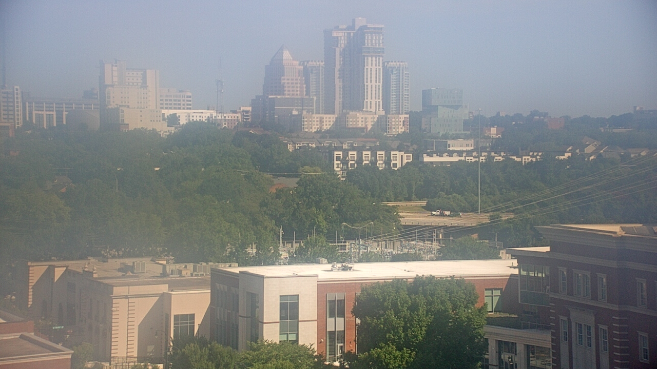 Thumbnail for current weather camera view from Central Piedmont Community College in Charlotte, North Carolina