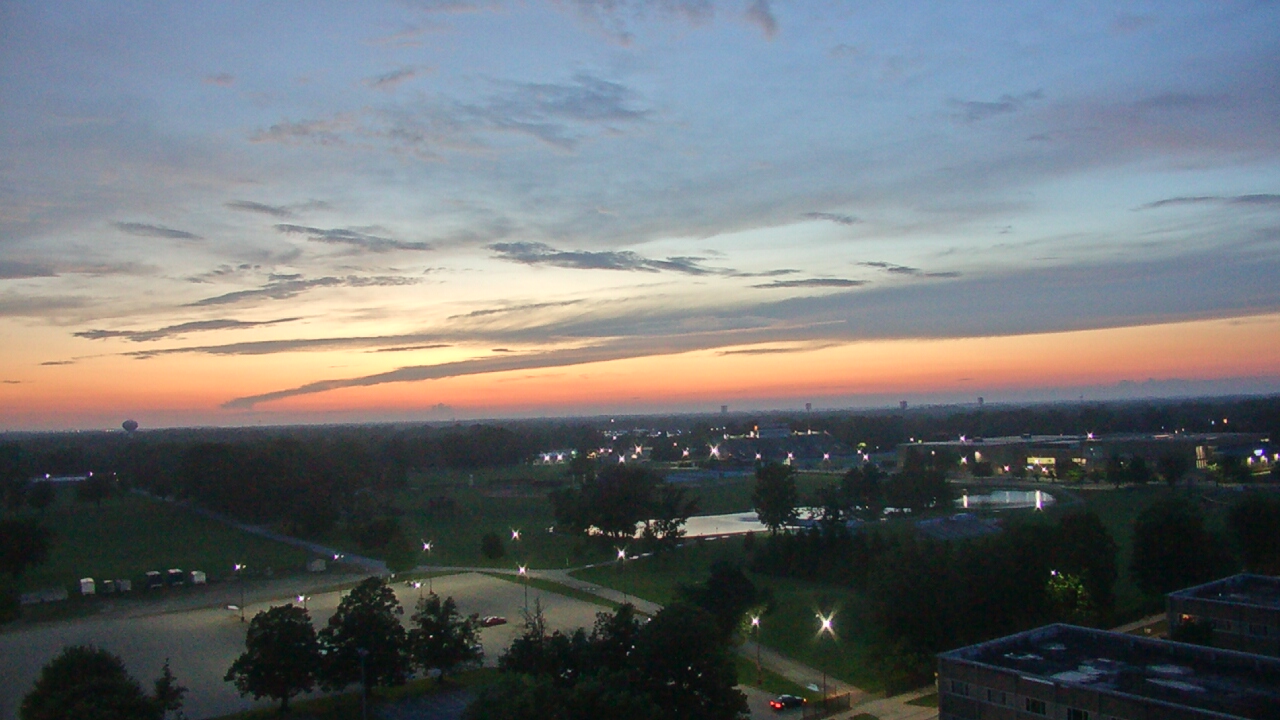 Thumbnail for current weather camera view from Eastern Illinois University in Charleston, Illinois