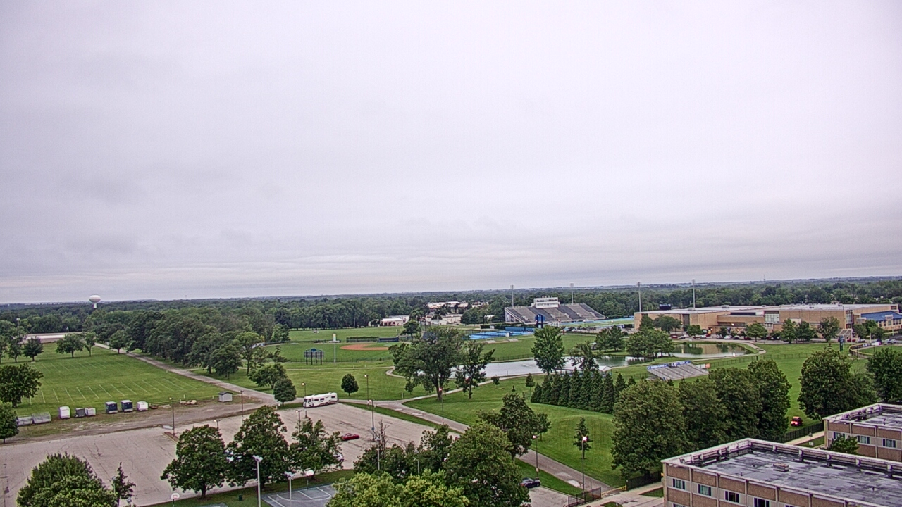 Thumbnail for current weather camera view from Eastern Illinois University in Charleston, Illinois