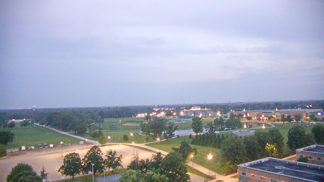 Thumbnail for current weather camera view from Eastern Illinois University in Charleston, Illinois