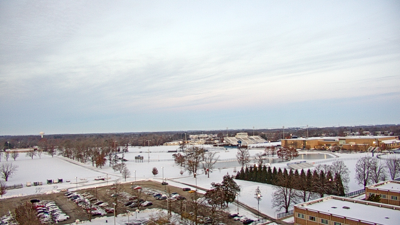 Thumbnail for current weather camera view from Eastern Illinois University in Charleston, Illinois