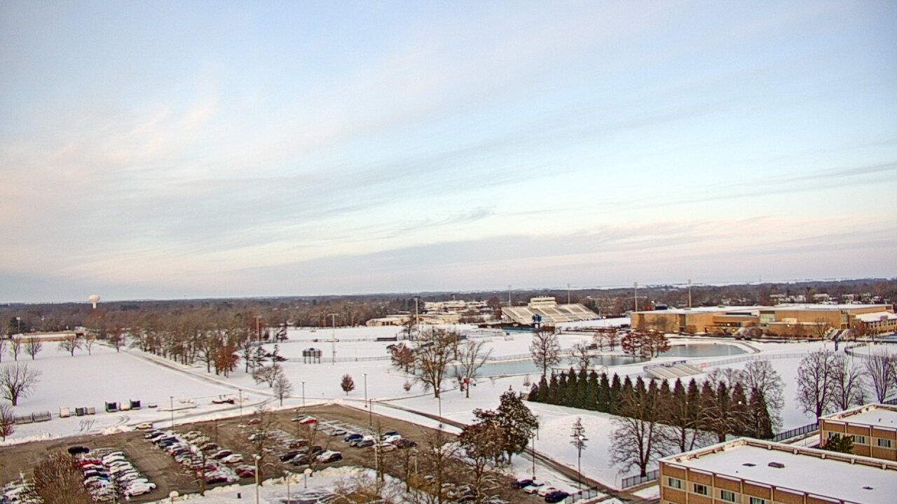 Thumbnail for current weather camera view from Eastern Illinois University in Charleston, Illinois