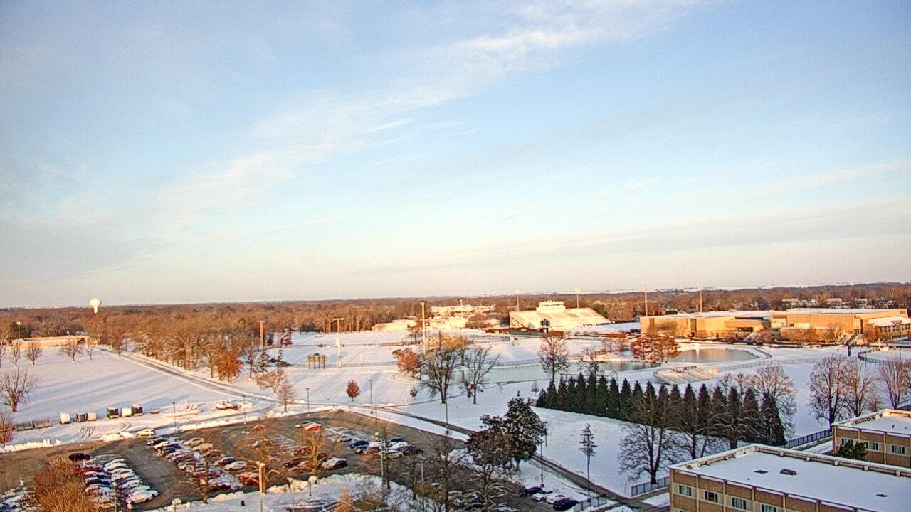 Thumbnail for current weather camera view from Eastern Illinois University in Charleston, Illinois