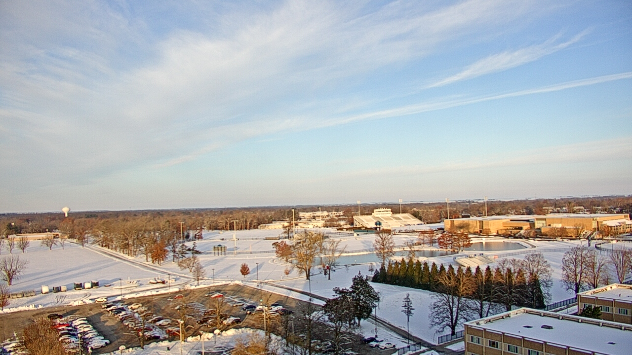 Thumbnail for current weather camera view from Eastern Illinois University in Charleston, Illinois