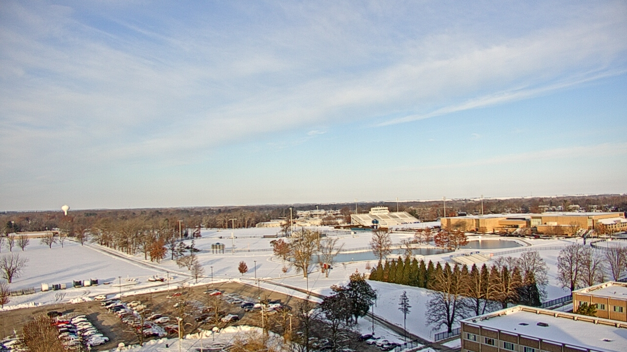Thumbnail for current weather camera view from Eastern Illinois University in Charleston, Illinois