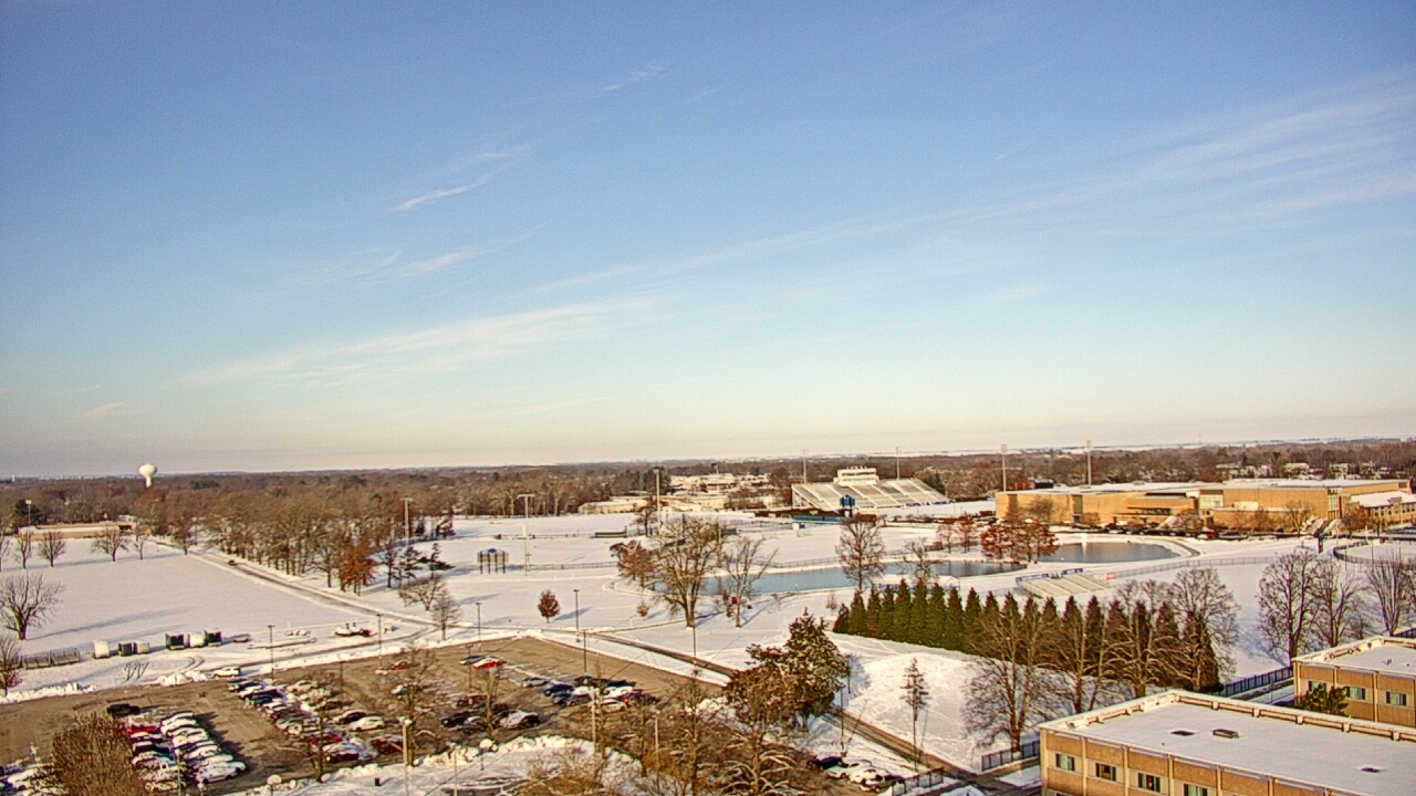 Thumbnail for current weather camera view from Eastern Illinois University in Charleston, Illinois