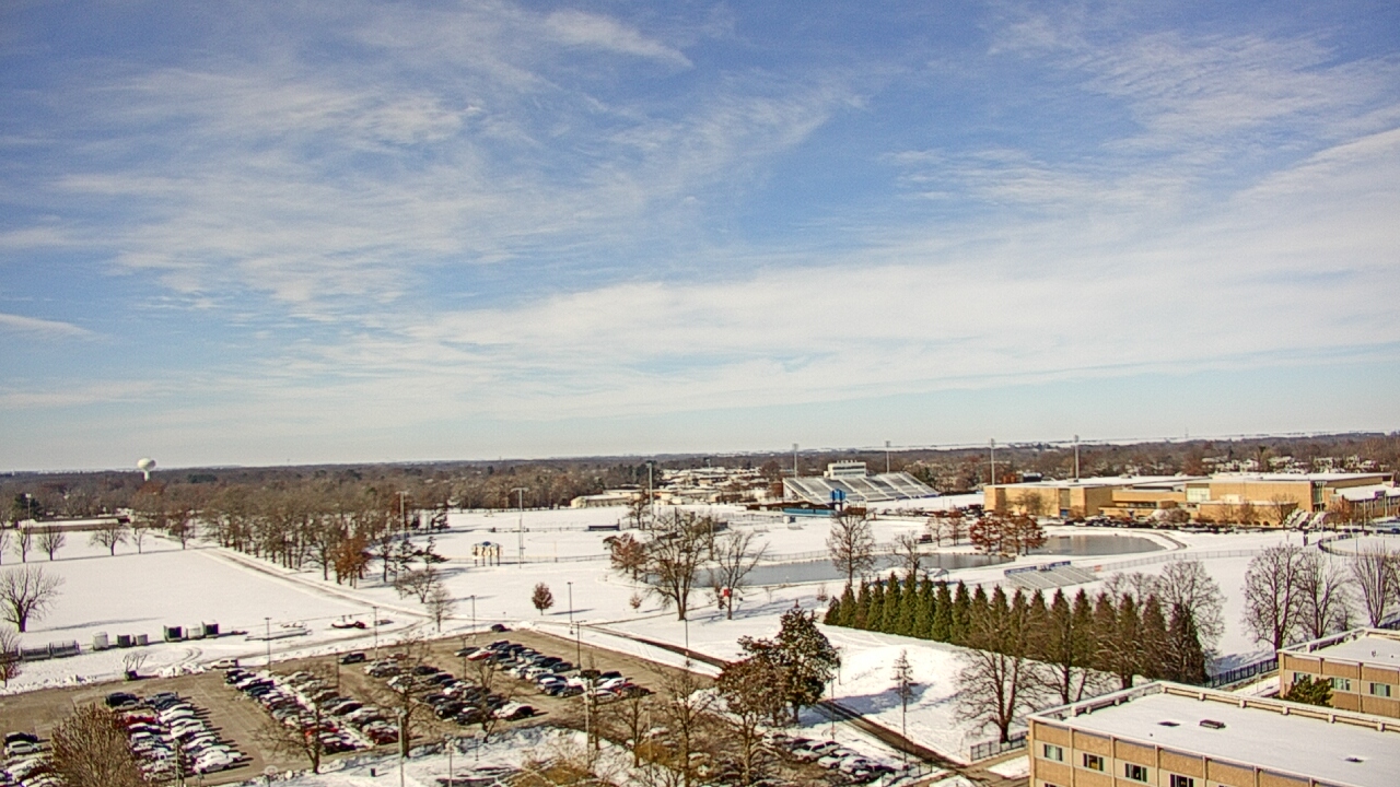 Thumbnail for current weather camera view from Eastern Illinois University in Charleston, Illinois