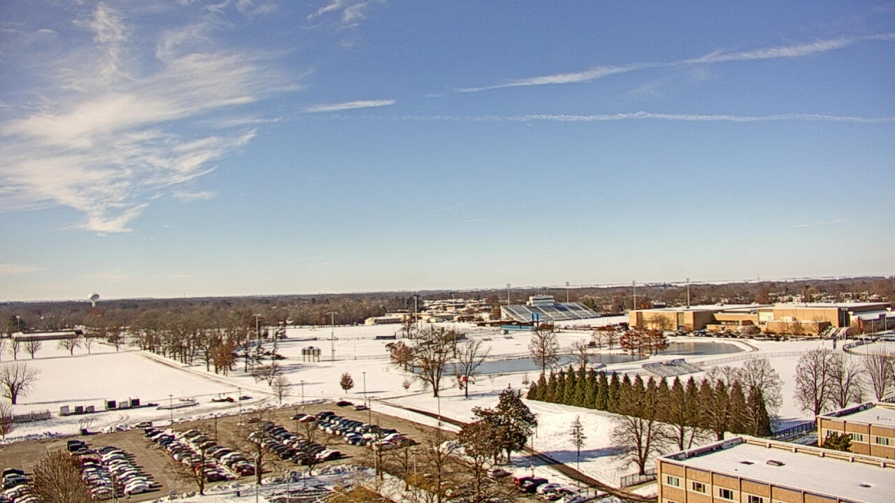 Thumbnail for current weather camera view from Eastern Illinois University in Charleston, Illinois