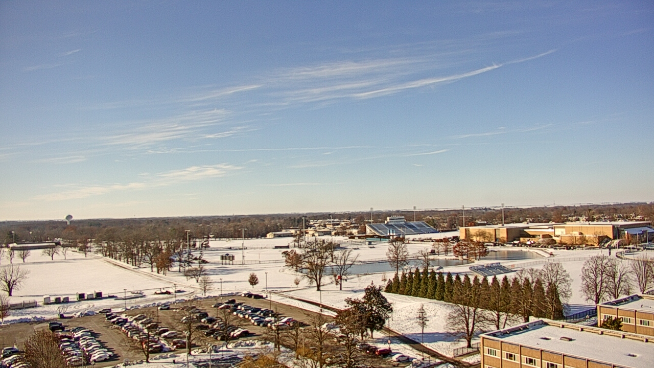 Thumbnail for current weather camera view from Eastern Illinois University in Charleston, Illinois