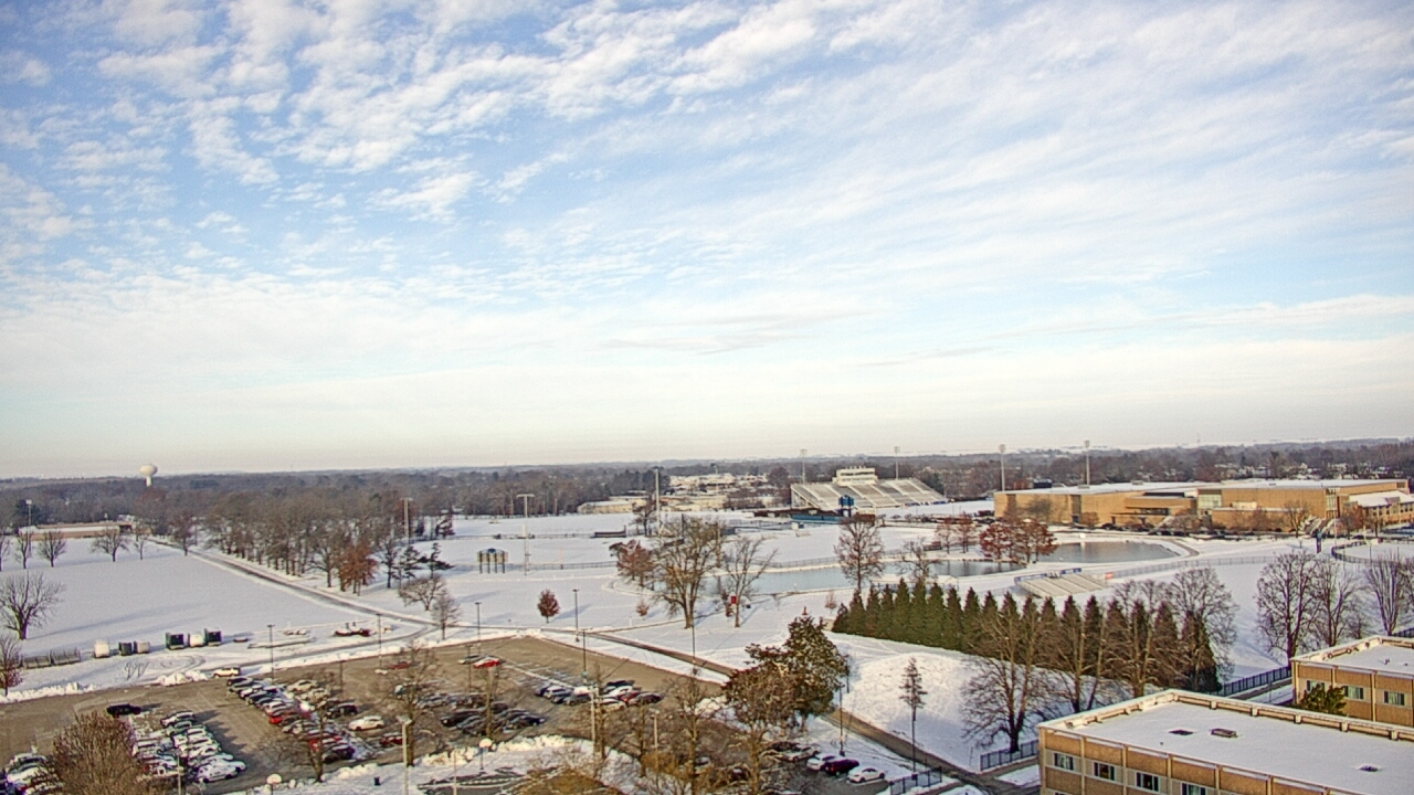 Thumbnail for current weather camera view from Eastern Illinois University in Charleston, Illinois
