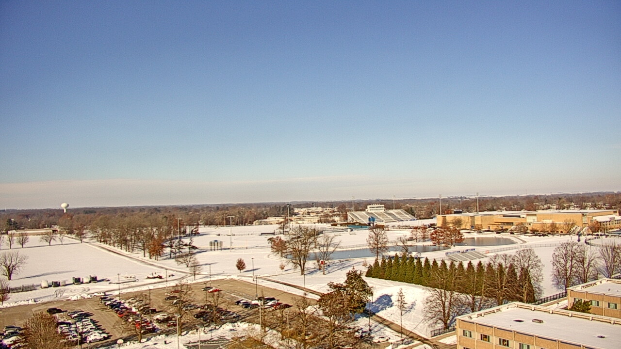 Thumbnail for current weather camera view from Eastern Illinois University in Charleston, Illinois