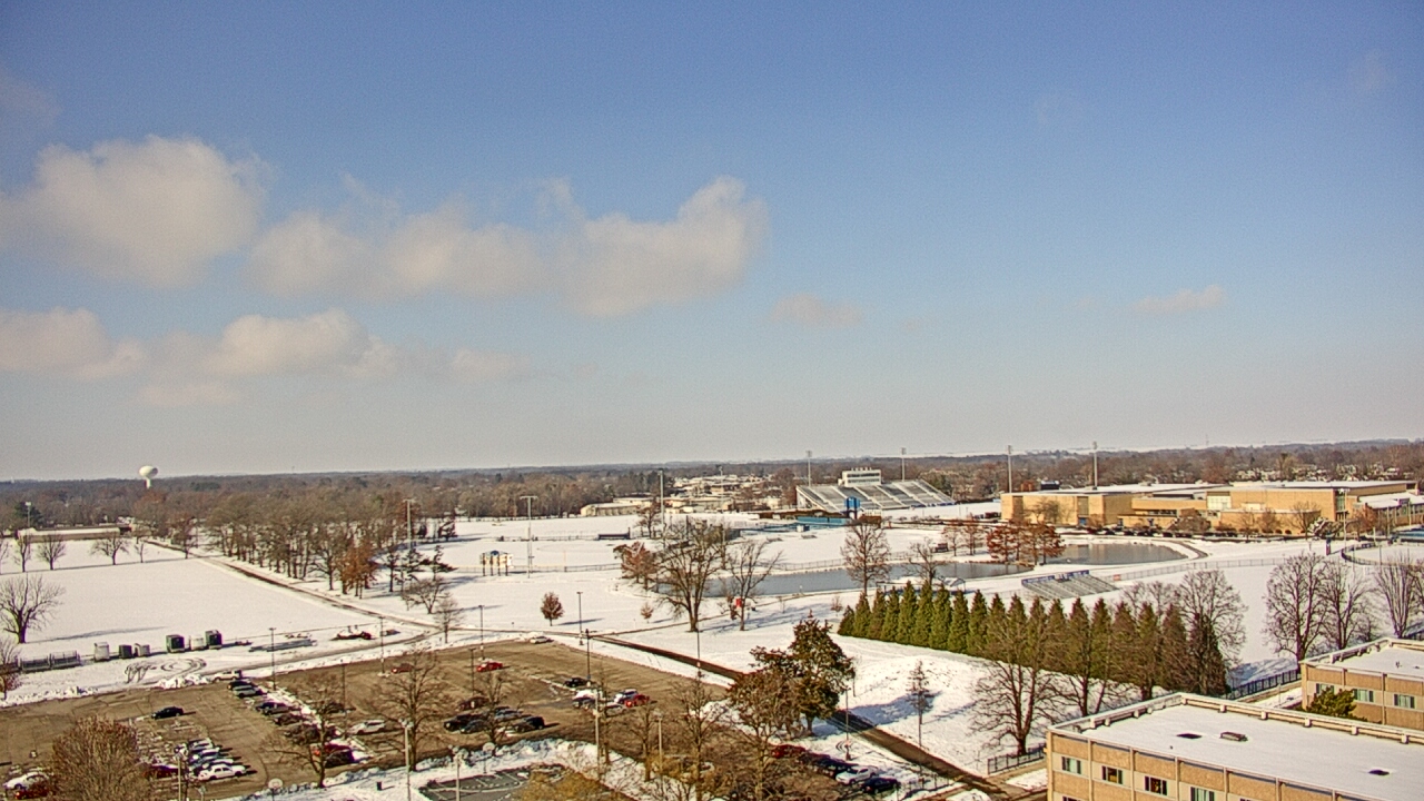 Thumbnail for current weather camera view from Eastern Illinois University in Charleston, Illinois