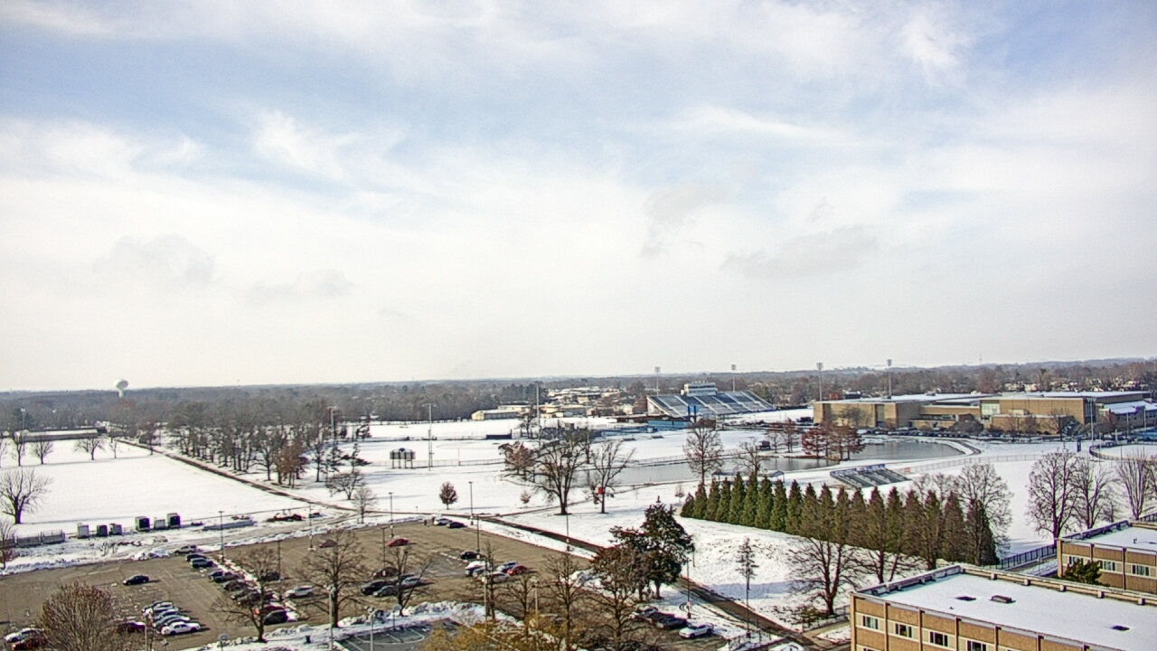 Thumbnail for current weather camera view from Eastern Illinois University in Charleston, Illinois