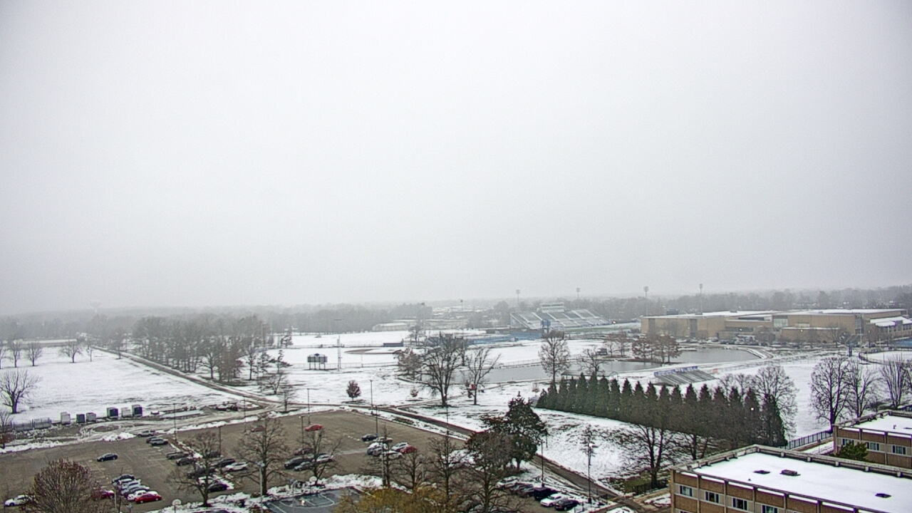Thumbnail for current weather camera view from Eastern Illinois University in Charleston, Illinois