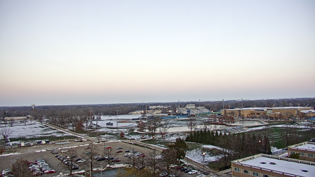 Thumbnail for current weather camera view from Eastern Illinois University in Charleston, Illinois