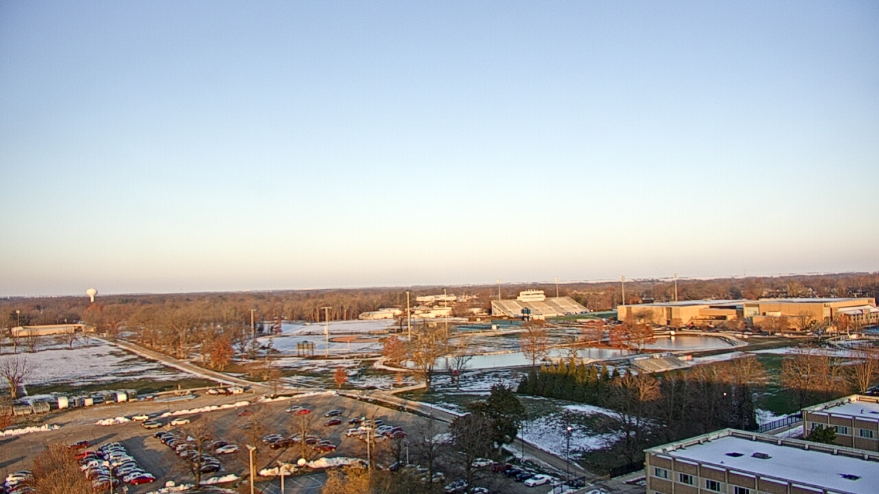Thumbnail for current weather camera view from Eastern Illinois University in Charleston, Illinois