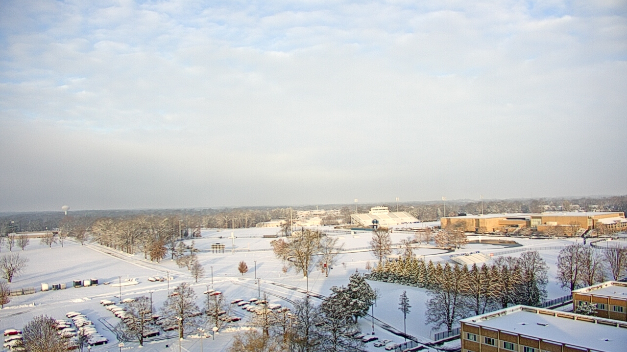 Thumbnail for current weather camera view from Eastern Illinois University in Charleston, Illinois