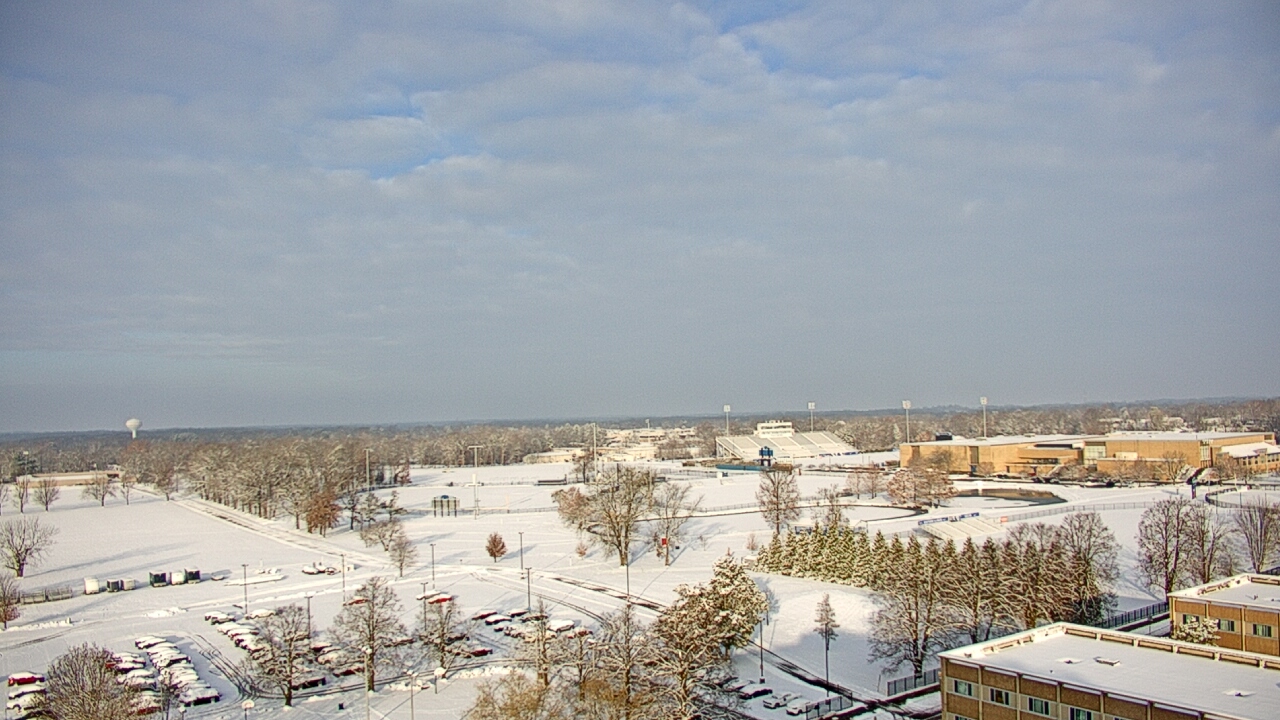 Thumbnail for current weather camera view from Eastern Illinois University in Charleston, Illinois