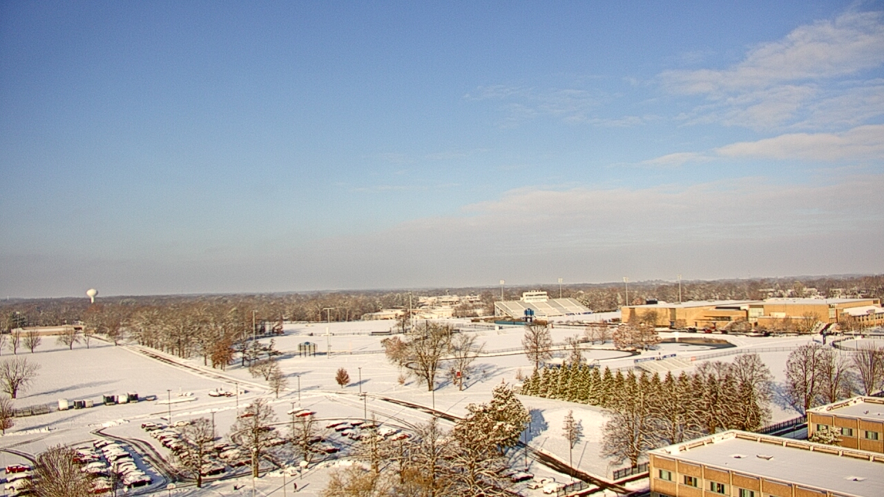 Thumbnail for current weather camera view from Eastern Illinois University in Charleston, Illinois