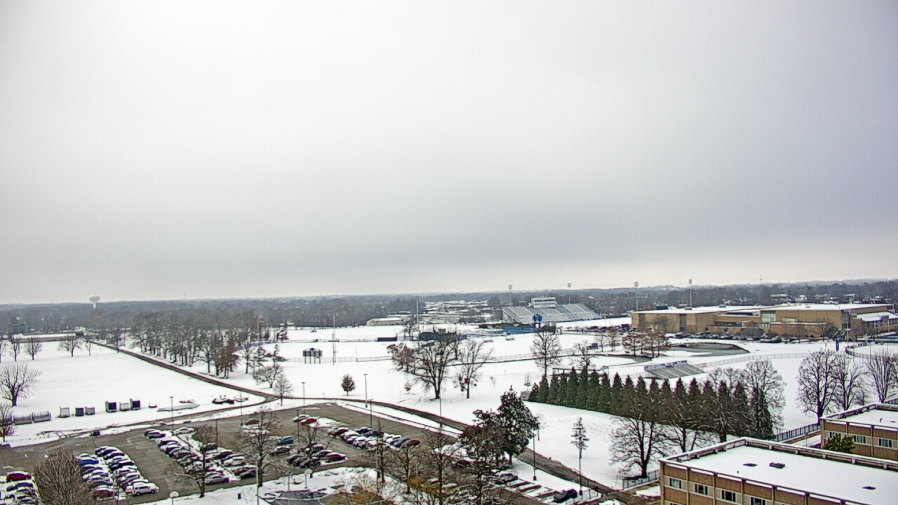 Thumbnail for current weather camera view from Eastern Illinois University in Charleston, Illinois
