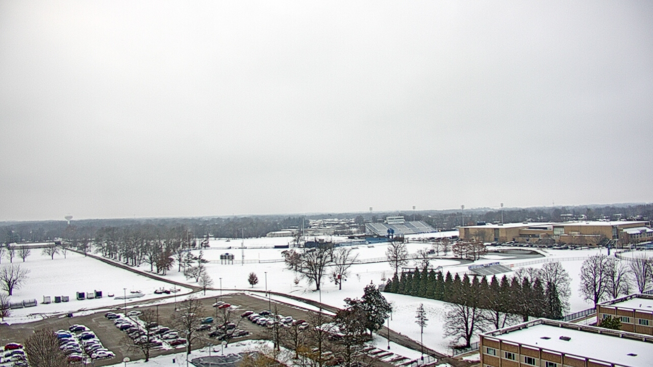 Thumbnail for current weather camera view from Eastern Illinois University in Charleston, Illinois