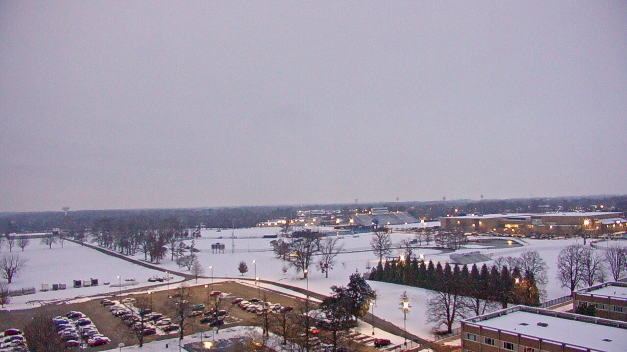 Thumbnail for current weather camera view from Eastern Illinois University in Charleston, Illinois