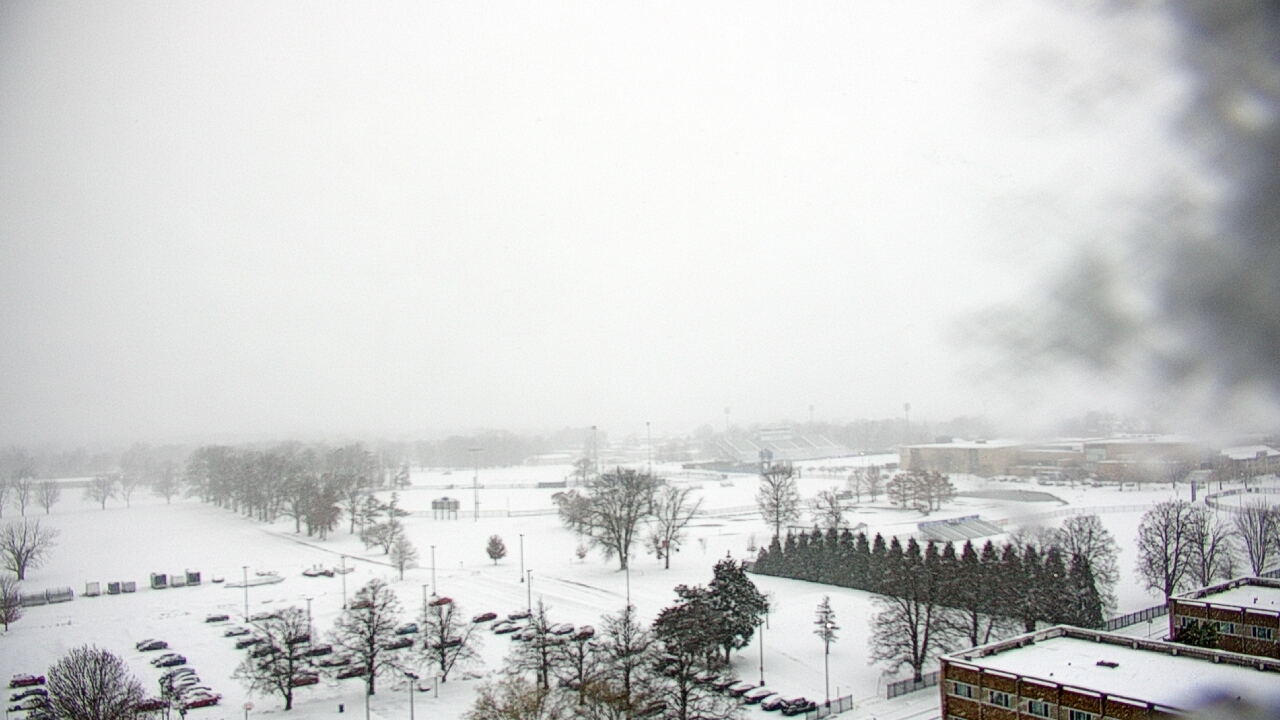 Thumbnail for current weather camera view from Eastern Illinois University in Charleston, Illinois