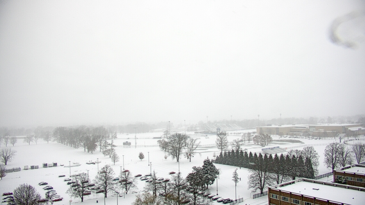 Thumbnail for current weather camera view from Eastern Illinois University in Charleston, Illinois