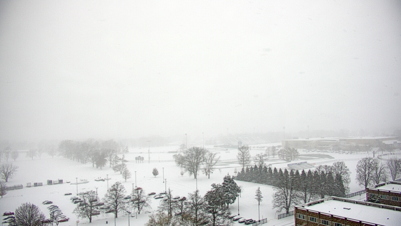 Thumbnail for current weather camera view from Eastern Illinois University in Charleston, Illinois