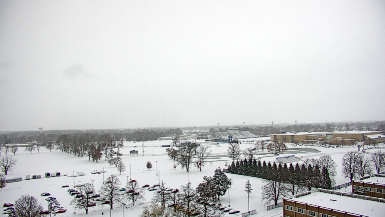 Thumbnail for current weather camera view from Eastern Illinois University in Charleston, Illinois