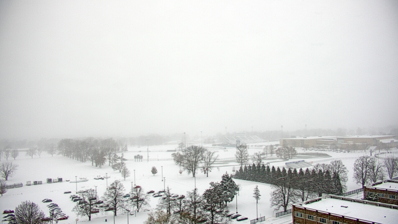 Thumbnail for current weather camera view from Eastern Illinois University in Charleston, Illinois