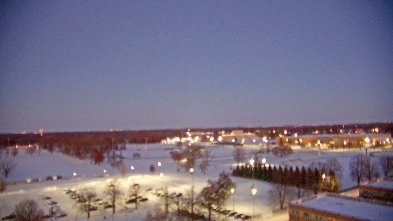 Thumbnail for current weather camera view from Eastern Illinois University in Charleston, Illinois