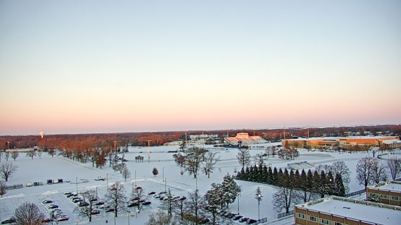 Thumbnail for current weather camera view from Eastern Illinois University in Charleston, Illinois