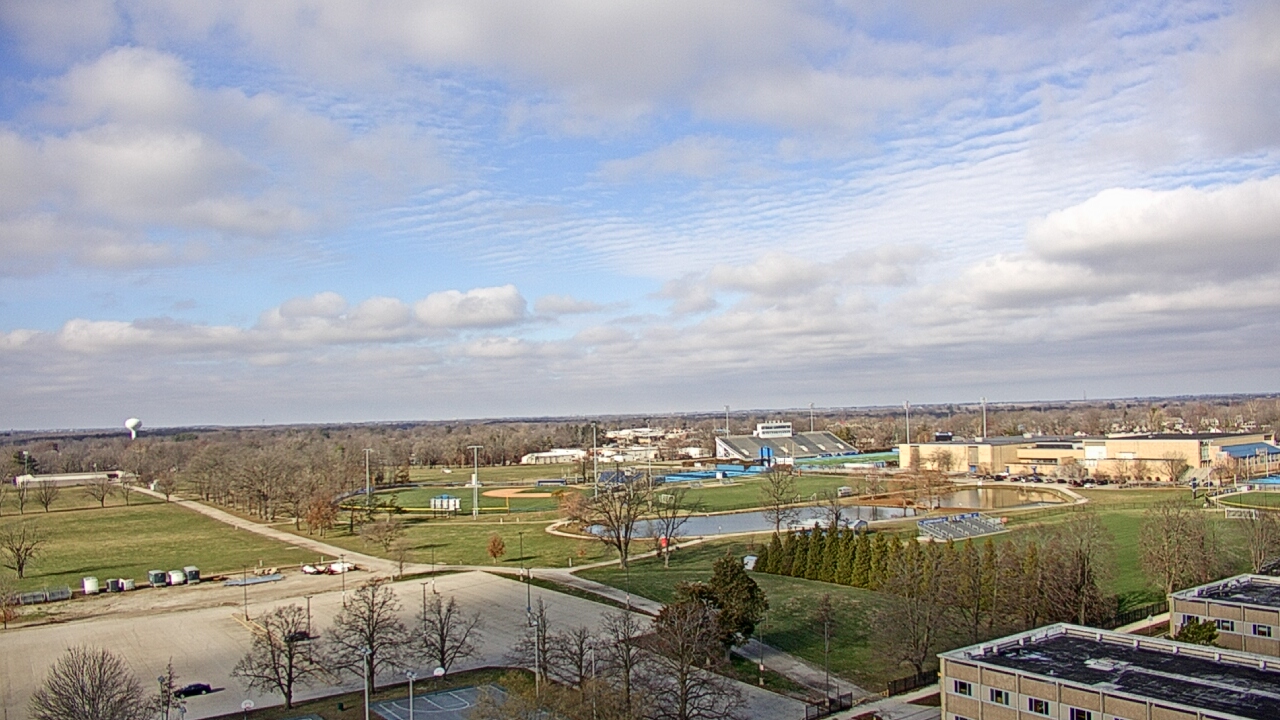 Thumbnail for current weather camera view from Eastern Illinois University in Charleston, Illinois