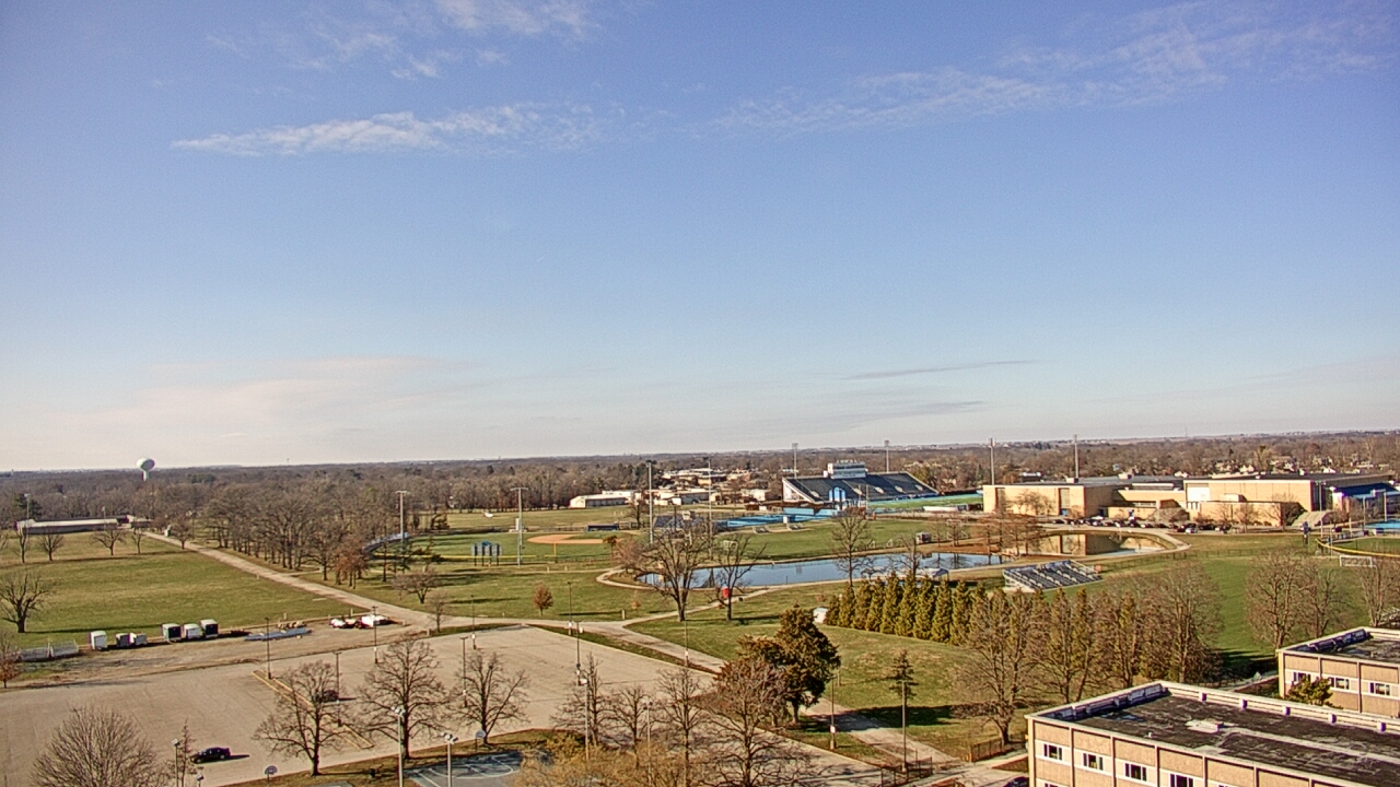 Thumbnail for current weather camera view from Eastern Illinois University in Charleston, Illinois