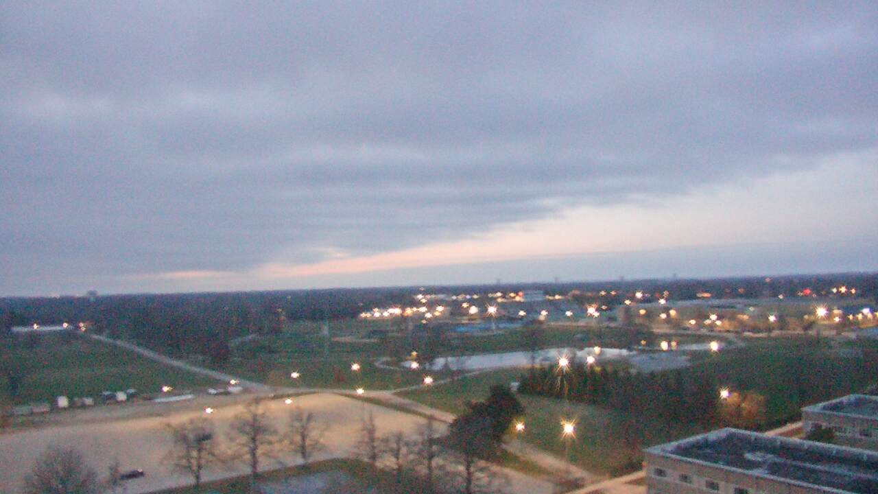 Thumbnail for current weather camera view from Eastern Illinois University in Charleston, Illinois