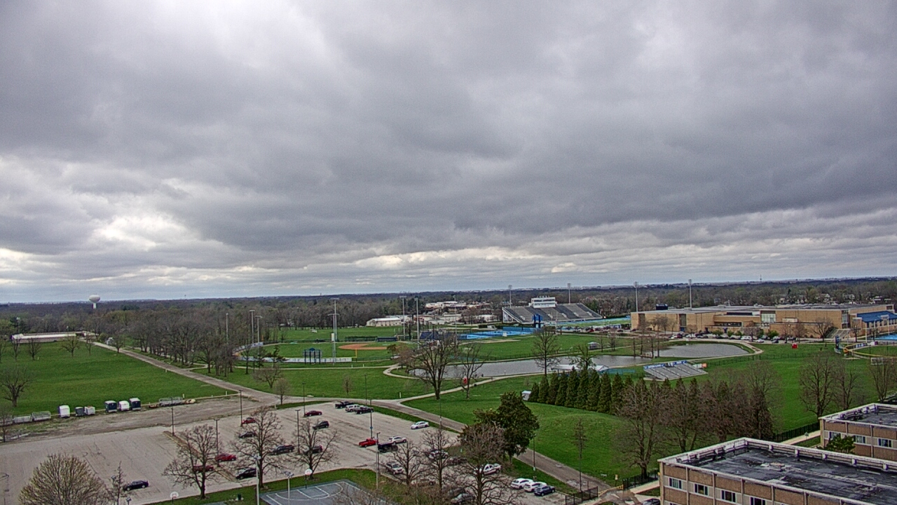 Thumbnail for current weather camera view from Eastern Illinois University in Charleston, Illinois