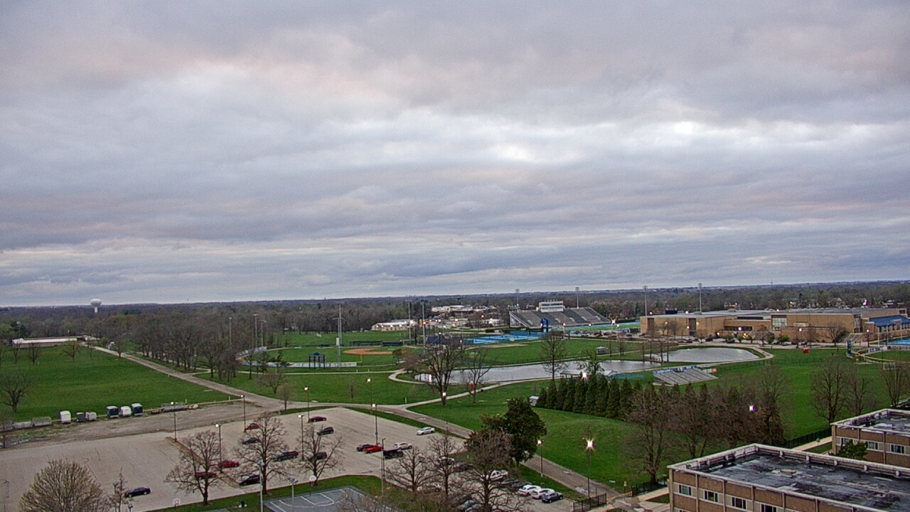 Thumbnail for current weather camera view from Eastern Illinois University in Charleston, Illinois