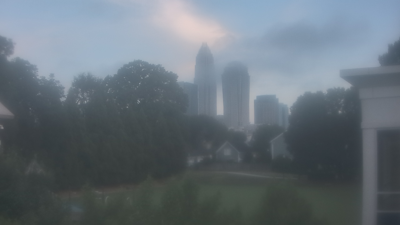 Thumbnail for current weather camera view from Trinity Episcopal School in Charlotte, North Carolina