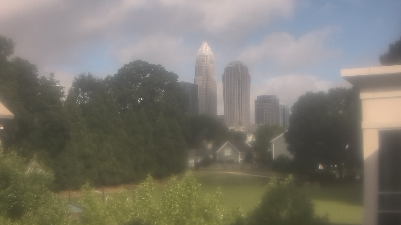 Thumbnail for current weather camera view from Trinity Episcopal School in Charlotte, North Carolina