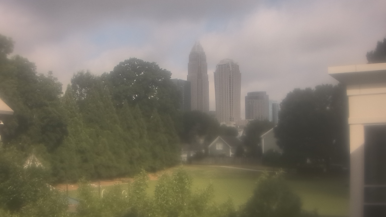 Thumbnail for current weather camera view from Trinity Episcopal School in Charlotte, North Carolina