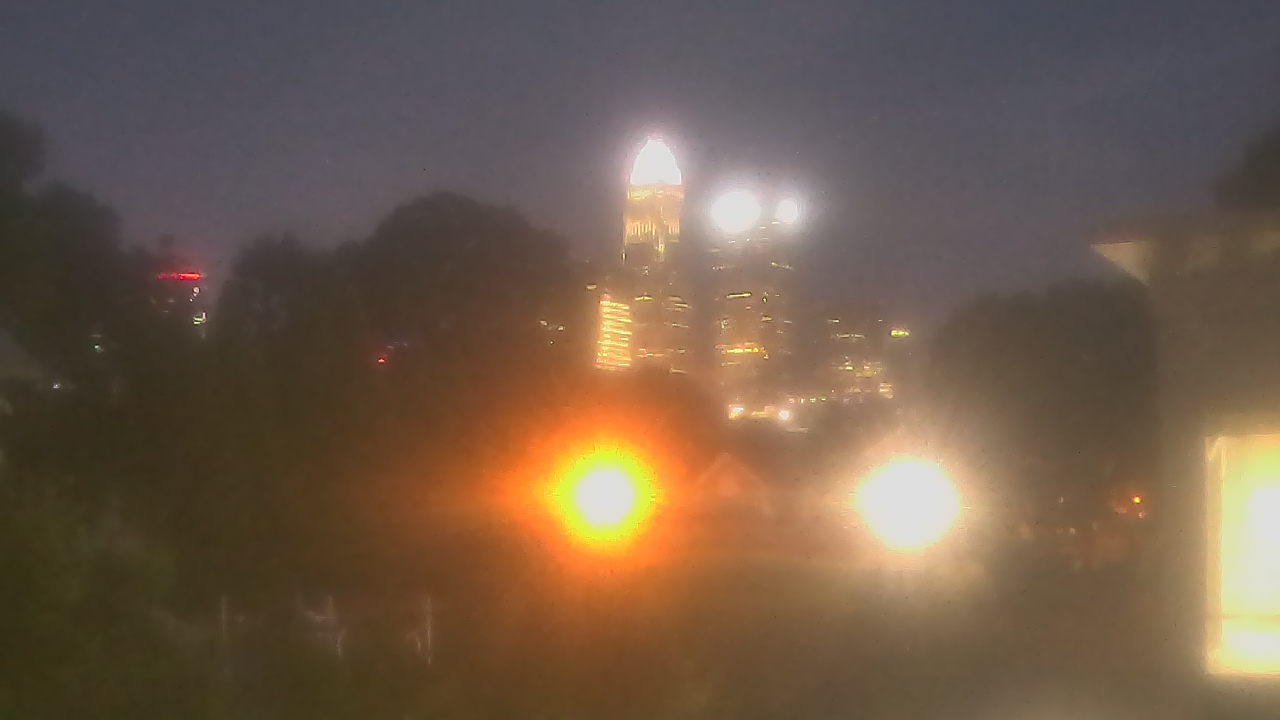 Thumbnail for current weather camera view from Trinity Episcopal School in Charlotte, North Carolina