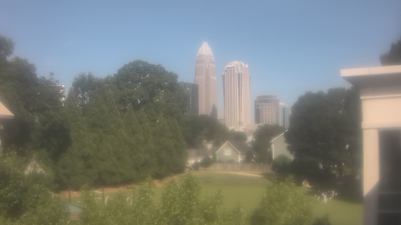 Thumbnail for current weather camera view from Trinity Episcopal School in Charlotte, North Carolina