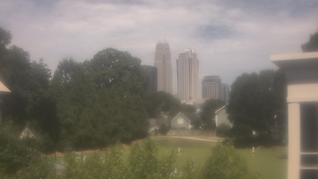 Thumbnail for current weather camera view from Trinity Episcopal School in Charlotte, North Carolina