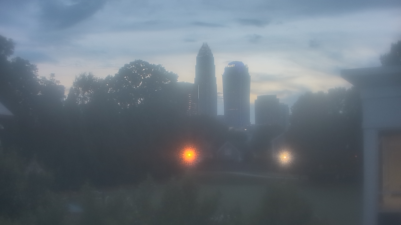 Thumbnail for current weather camera view from Trinity Episcopal School in Charlotte, North Carolina