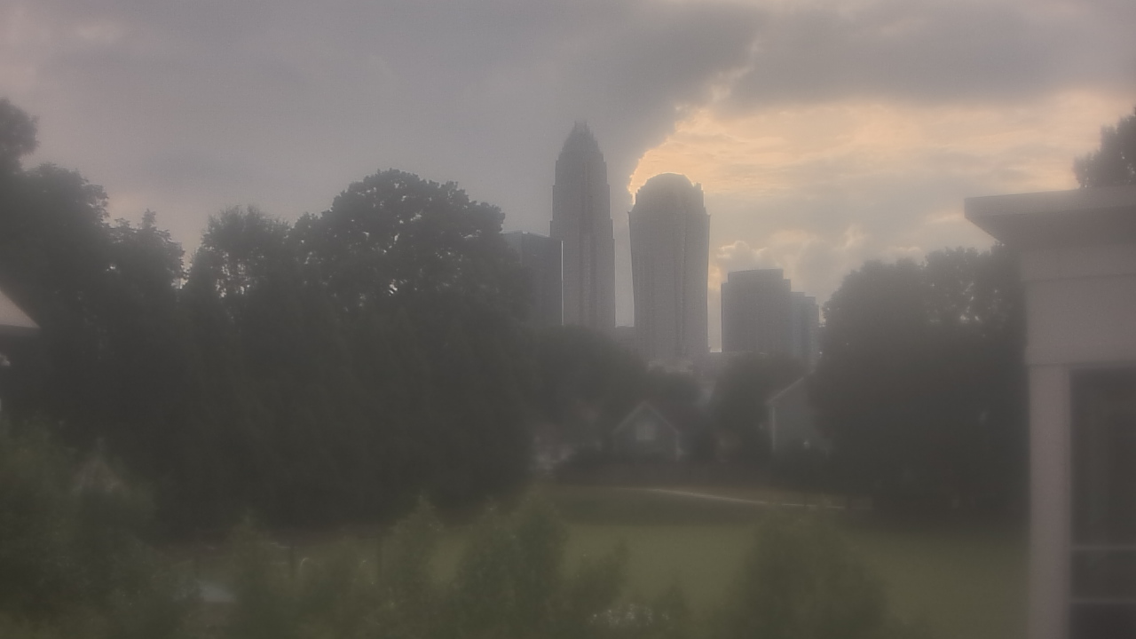 Thumbnail for current weather camera view from Trinity Episcopal School in Charlotte, North Carolina