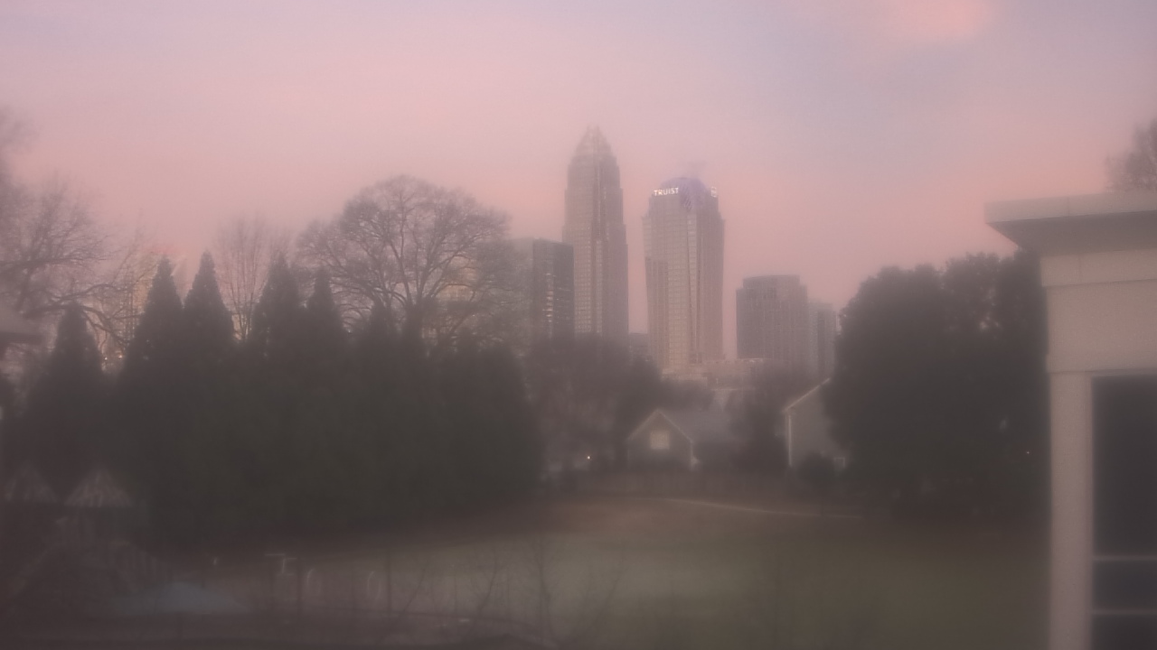 Thumbnail for current weather camera view from Trinity Episcopal School in Charlotte, North Carolina