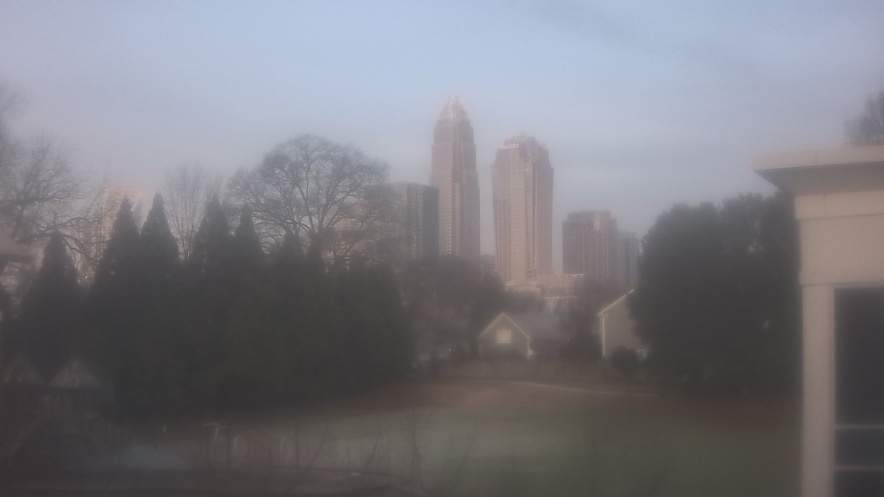 Thumbnail for current weather camera view from Trinity Episcopal School in Charlotte, North Carolina
